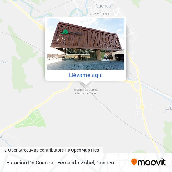 Mapa Estación De Cuenca - Fernando Zóbel