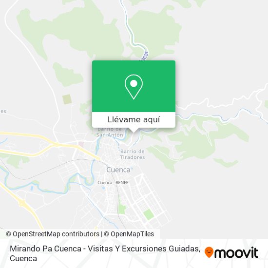Mapa Mirando Pa Cuenca - Visitas Y Excursiones Guiadas