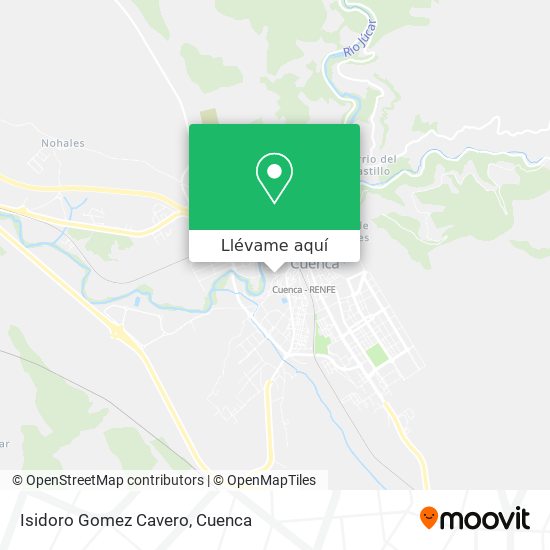 Mapa Isidoro Gomez Cavero