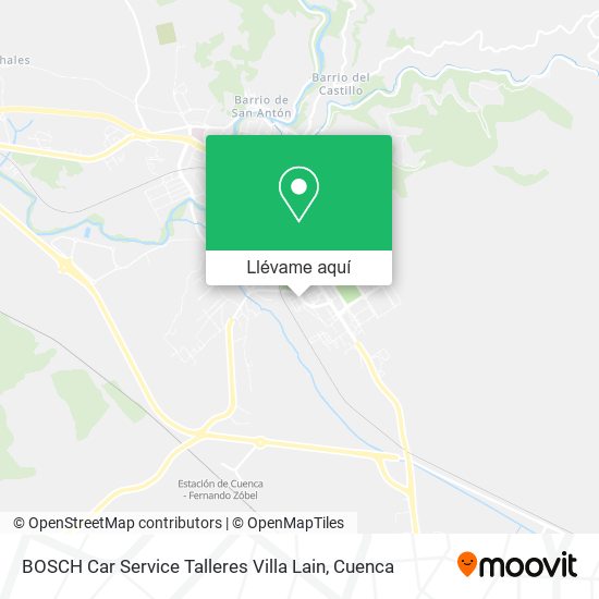 Mapa BOSCH Car Service Talleres Villa Lain