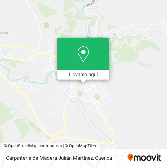 Mapa Carpintería de Madera Julián Martínez