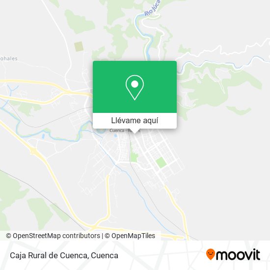 Mapa Caja Rural de Cuenca