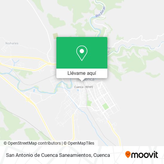 Mapa San Antonio de Cuenca Saneamientos