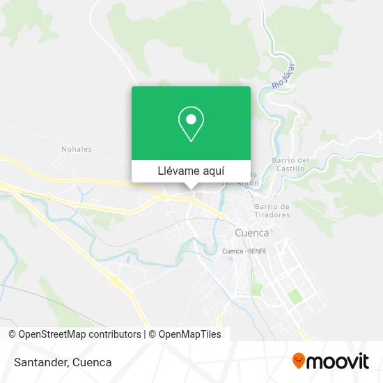 Mapa Santander