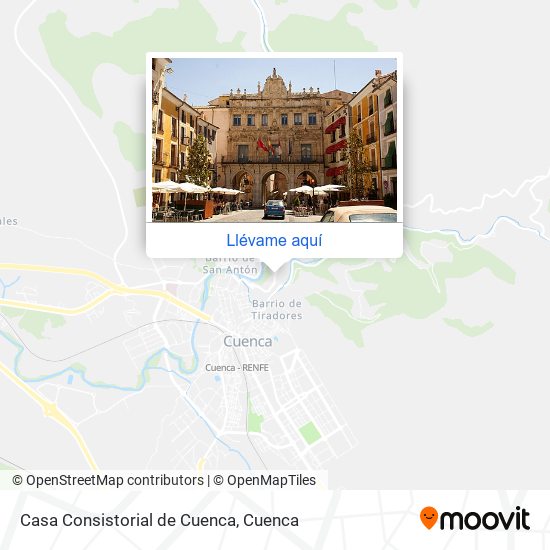 Mapa Casa Consistorial de Cuenca