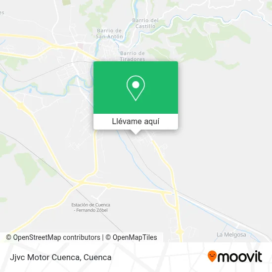 Mapa Jjvc Motor Cuenca