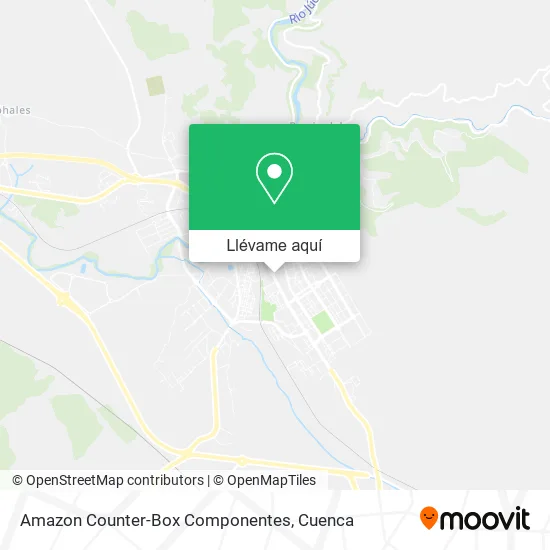 Mapa Amazon Counter-Box Componentes