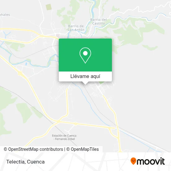 Mapa Telectia