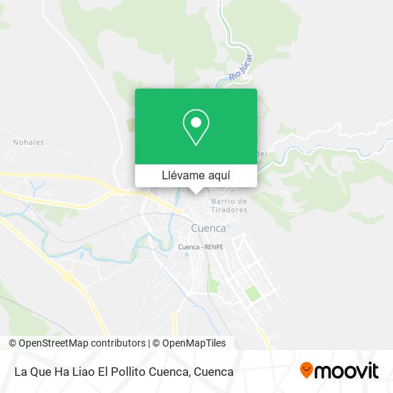 Mapa La Que Ha Liao El Pollito Cuenca