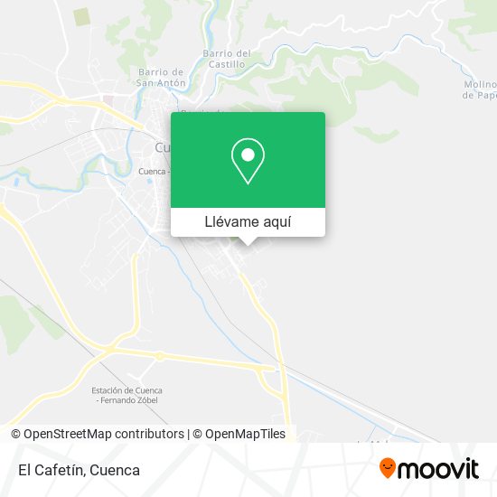 Mapa El Cafetín