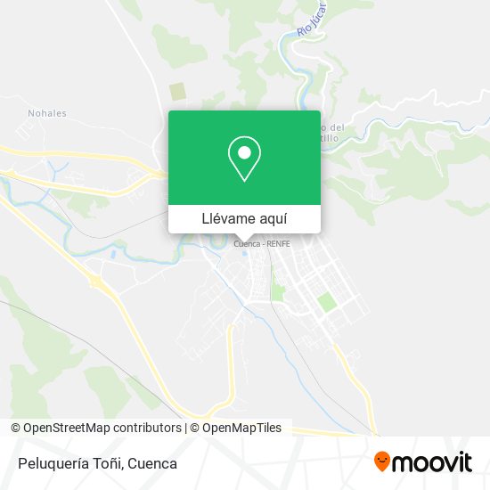 Mapa Peluquería Toñi