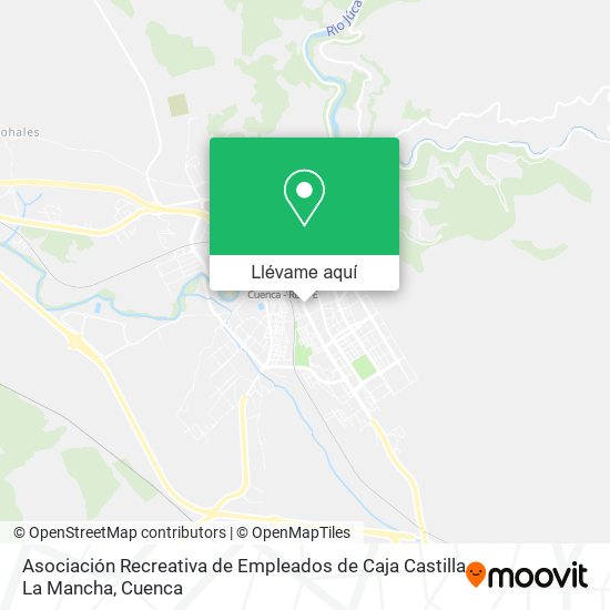Mapa Asociación Recreativa de Empleados de Caja Castilla La Mancha