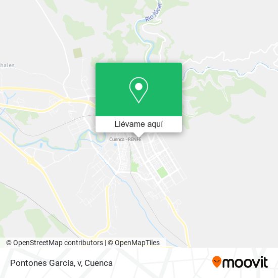 Mapa Pontones García, v