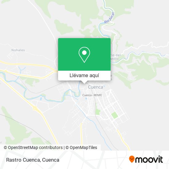 Mapa Rastro Cuenca