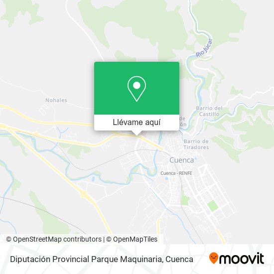Mapa Diputación Provincial Parque Maquinaria