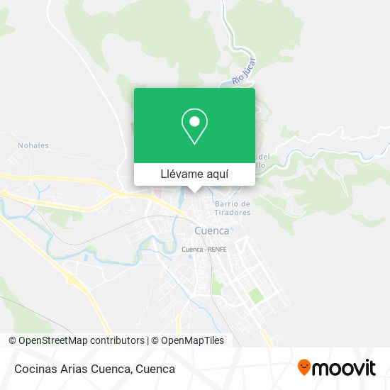 Mapa Cocinas Arias Cuenca
