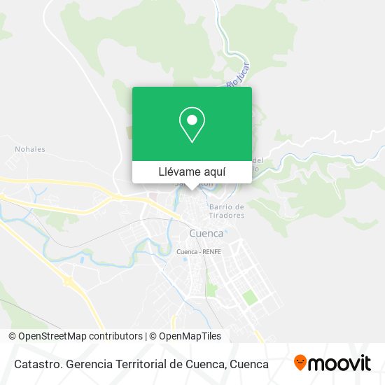 Mapa Catastro. Gerencia Territorial de Cuenca