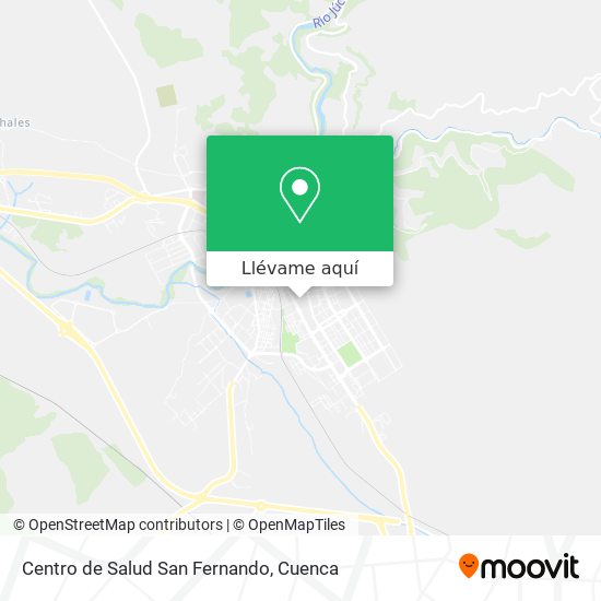 Mapa Centro de Salud San Fernando