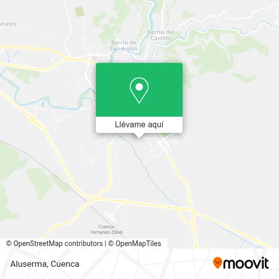 Mapa Aluserma