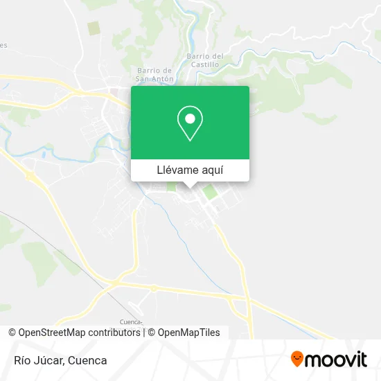 Mapa Río Júcar