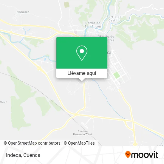 Mapa Indeca