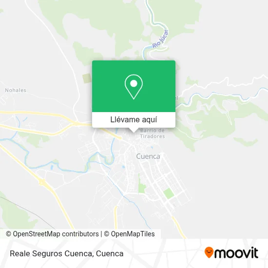 Mapa Reale Seguros Cuenca