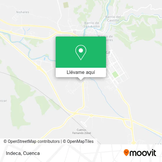 Mapa Indeca