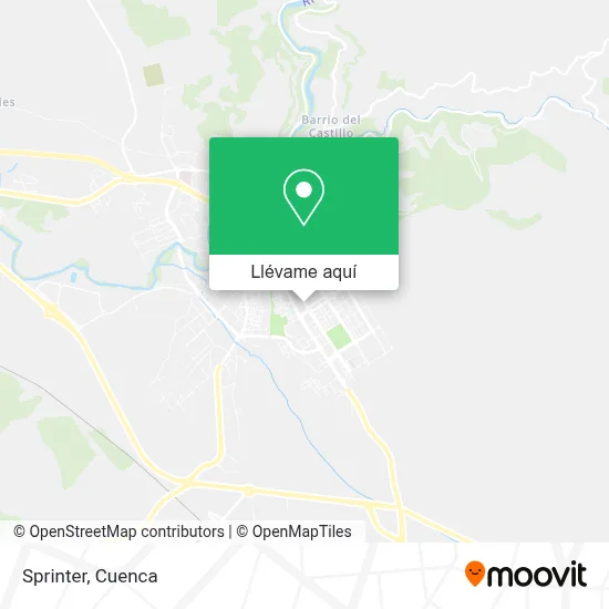 Mapa Sprinter