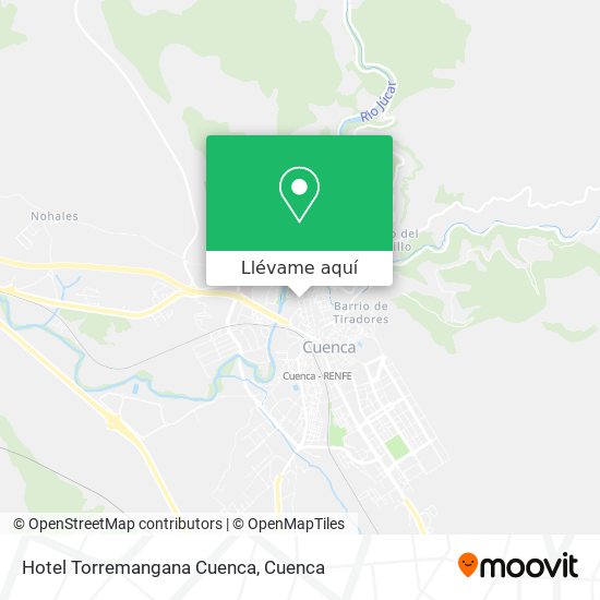 Mapa Hotel Torremangana Cuenca