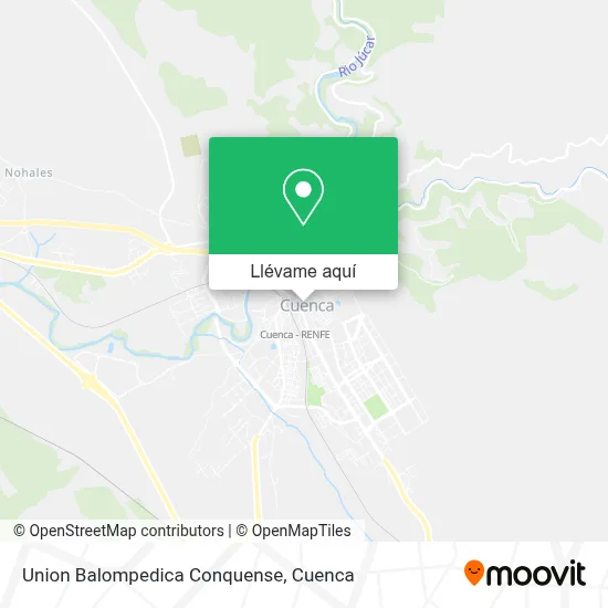 Mapa Union Balompedica Conquense