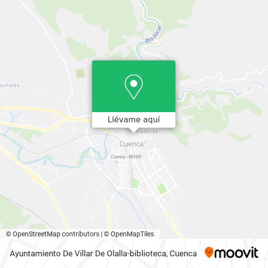 Mapa Ayuntamiento De Villar De Olalla-biblioteca