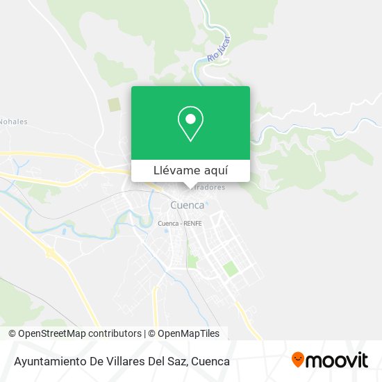 Mapa Ayuntamiento De Villares Del Saz