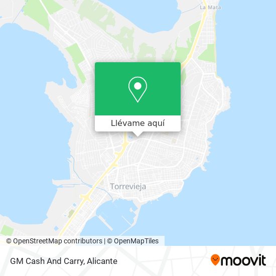 Mapa GM Cash And Carry
