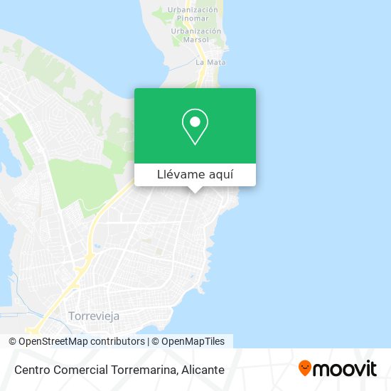 Mapa Centro Comercial Torremarina