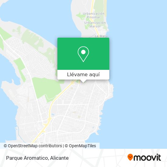 Mapa Parque Aromatico