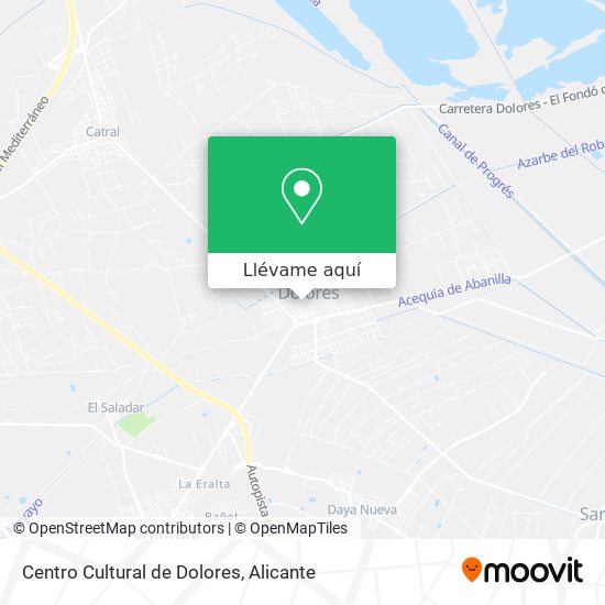 Mapa Centro Cultural de Dolores