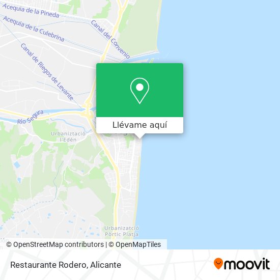 Mapa Restaurante Rodero