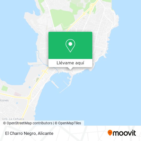 Mapa El Charro Negro