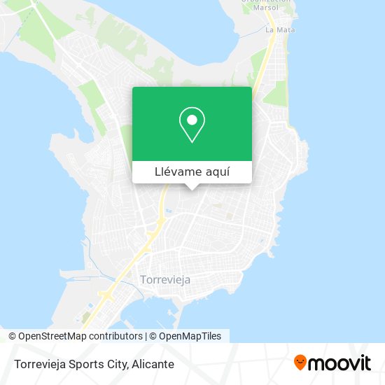 Mapa Torrevieja Sports City