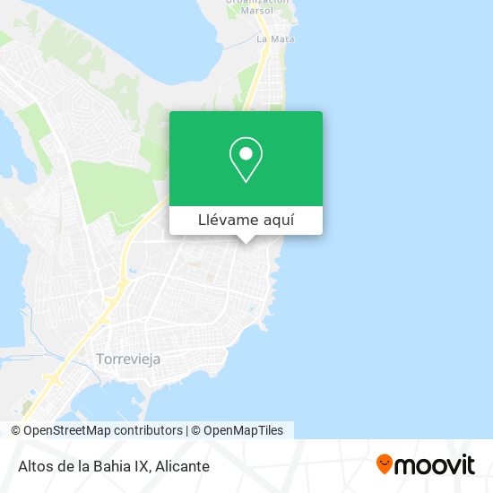 Mapa Altos de la Bahia IX