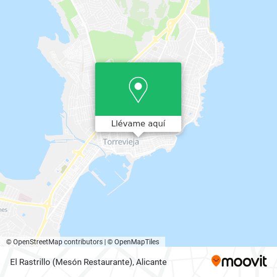 Mapa El Rastrillo (Mesón Restaurante)