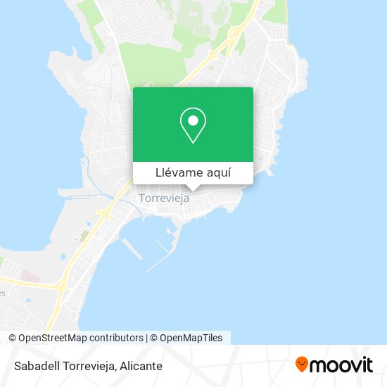 Mapa Sabadell Torrevieja