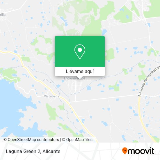 Mapa Laguna Green 2