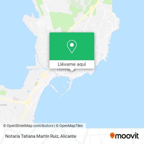 Mapa Notaría Tatiana Martín Ruiz