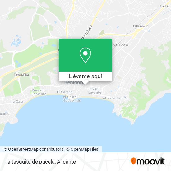 Mapa la tasquita de pucela