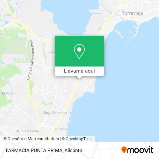 Mapa FARMACIA PUNTA PRIMA