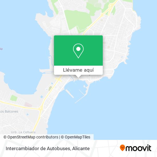 Mapa Intercambiador de Autobuses