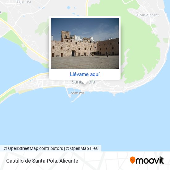 Santa Pola, Alicante a Benidorm, Benidorm con transporte público