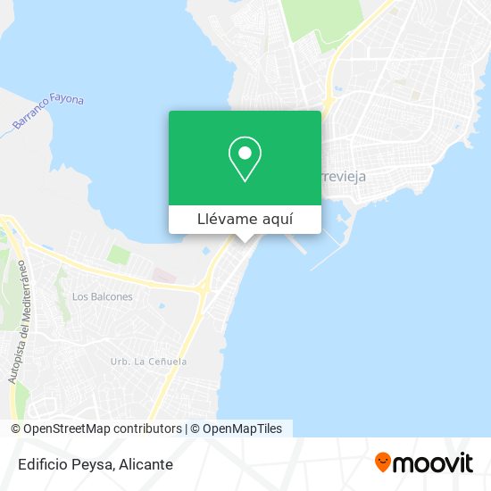 Mapa Edificio Peysa
