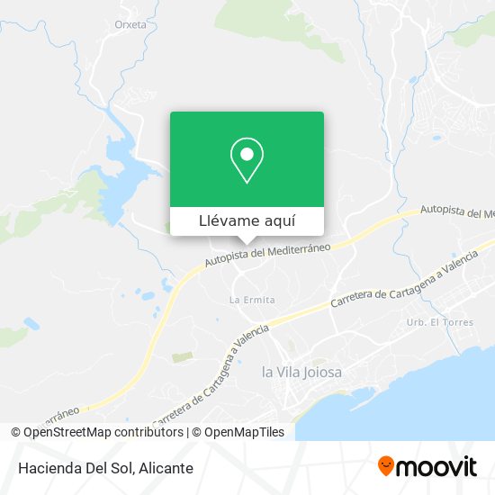 Mapa Hacienda Del Sol